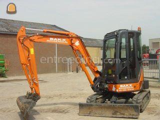 Hitachi ZX 35U Omgeving Roosendaal