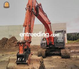 Hitachi EX 225 rups Omgeving Herentals, Turnhout