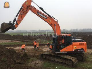 Doosan DX180LC-5 Omgeving Druten