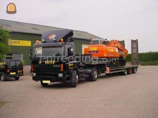 Daf 75 semi-dieplader Omgeving Druten