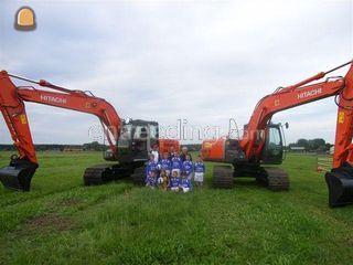 Hitachi ZX 180-3 Omgeving Druten