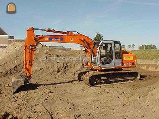Hitachi EX135 Omgeving Druten