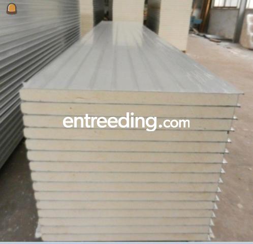 Sandwichpanelen | Paneel | Wit | 40 x 1170 x 6000 mm