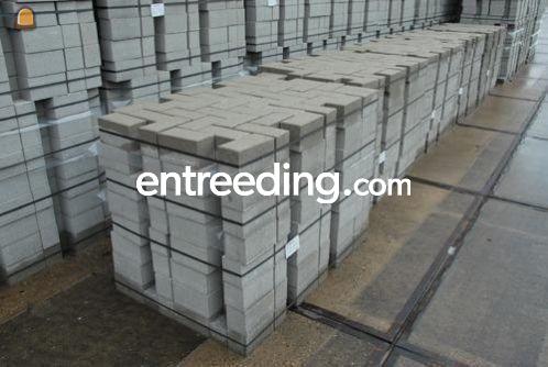 Betonklinkers A-keus | 8cm | grijs | bestrating | bkk