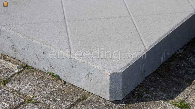 Betontegel 110 x 110cm | betonplaat compact