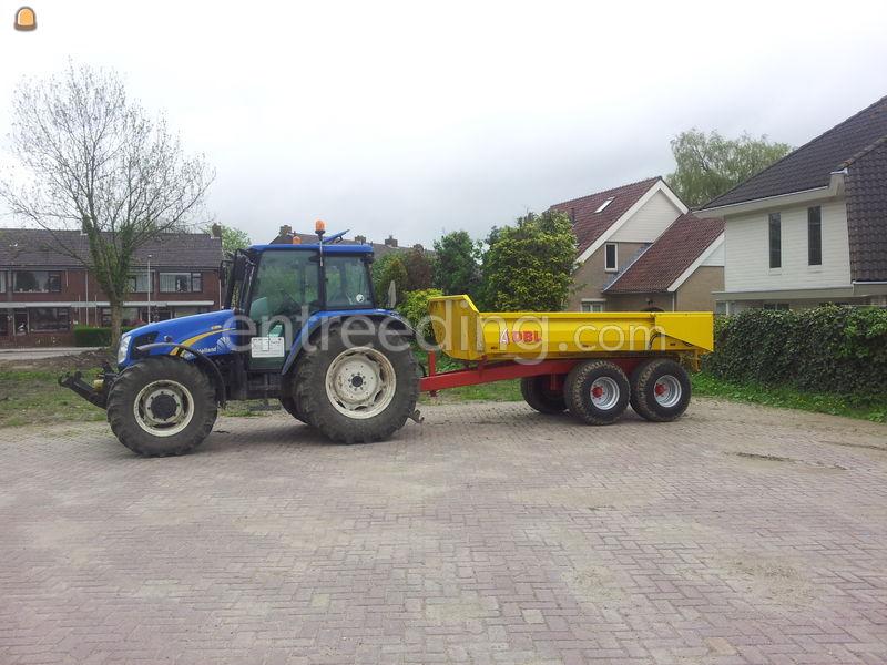 New Holland+ gronddumper 8 ton