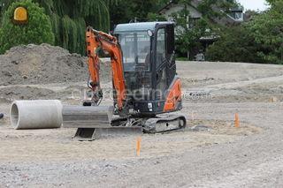 Hitachi ZX 18 Omgeving Hoekse Waard