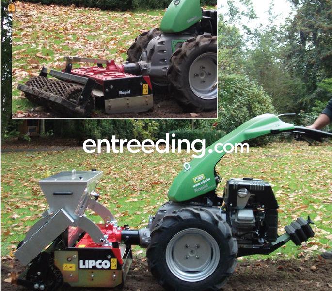 Rotoreg 90 cm / zaaibak 90 cm + hydrostatische trekker 13 pk