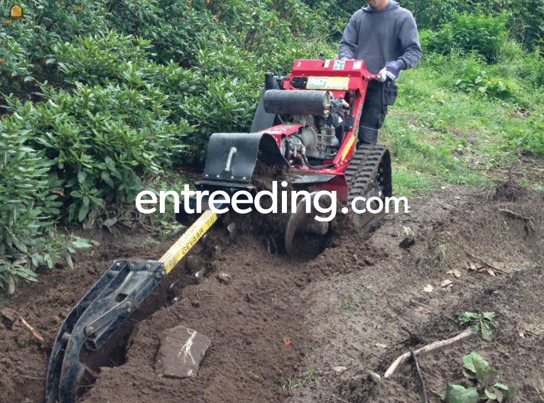 Sleuvengraafmachine 20 pk op rupsen