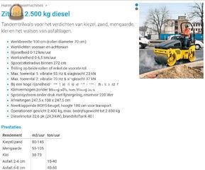 Bomag zitwals 2500 kg Omgeving Antwerpen