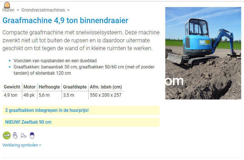 Wacker Neuson 4,9 ton