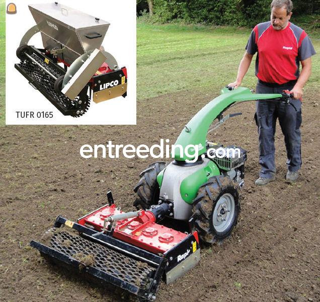 Rotorkopeg 75 cm / zaaibak 75 cm + hydrostatische trekker 9 pk