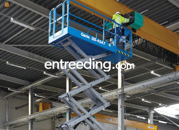 Genie schaarliften van 8 tot 18 meter verschillende beschikbaar