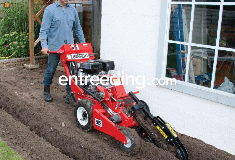 Sleuvengraafmachine 9 PK