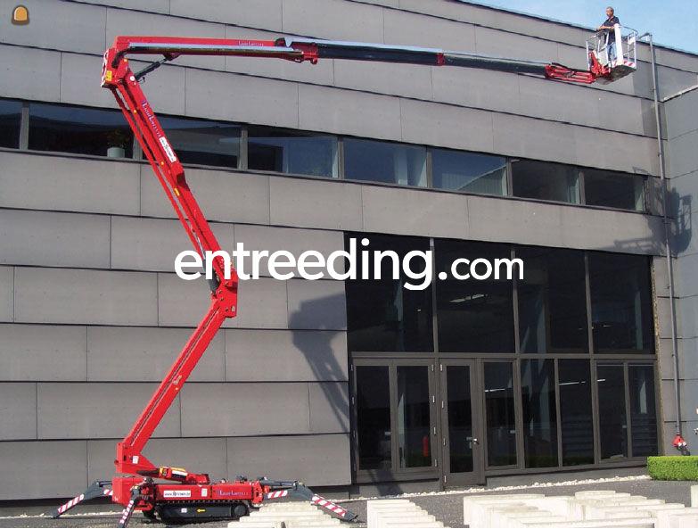 Hoogwerker op rupsen van 14, 17 of 23 meter