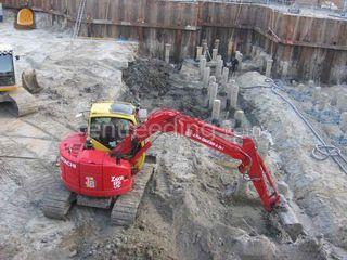 Hitachi Zaxis EX 85 US Omgeving Haarlem