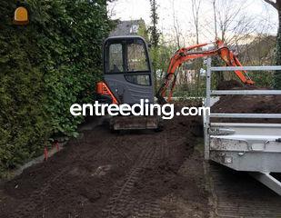 Hitachi ZX 18 Omgeving Stadskanaal