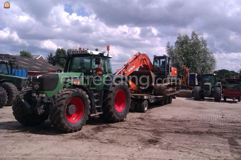Fendt + dieplader 30t
