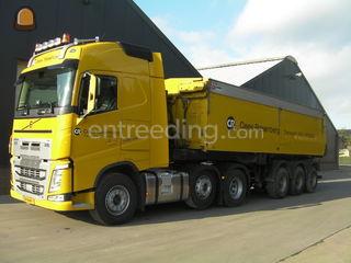 Kippertrailer 09-BHR-7 Omgeving Breda