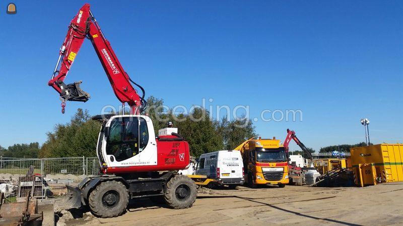 JCB145 mobiel + overdruk (15 tons)