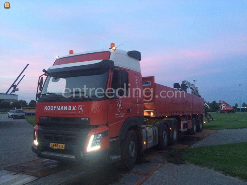 Kiep/stenentrailer 6x2