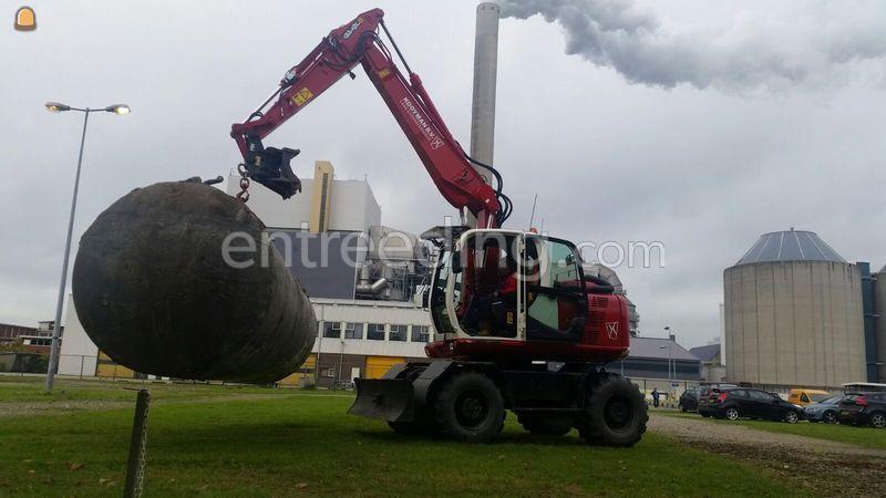 JCB145 mobiel + overdruk (15 tons)