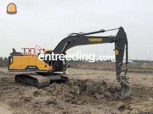 Volvo EC250EL Omgeving Lisse