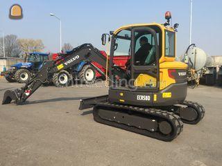 Volvo ECR58D Omgeving Lisse