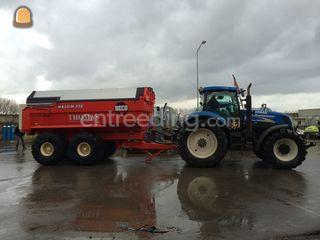 New Holland T7250 met Bec... Omgeving Lisse