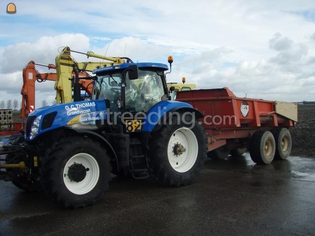 New Holland 155 + Beco 180