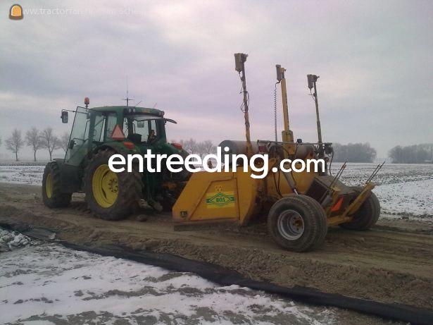 Bos kilverbak 3>4.5mtr, dubbelhoeks en midden ontvanger.