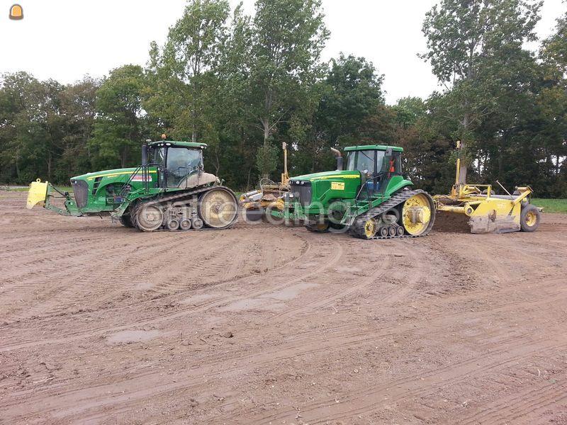 2 x Tractor + Bos 9m3 doserbak