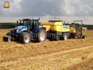3 x New Hollands BB960 Omgeving Middenmeer