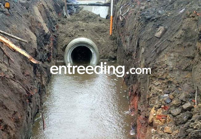Rioleringswerken pvc, grès, beton, HDPE, buffering, putten plaatsen