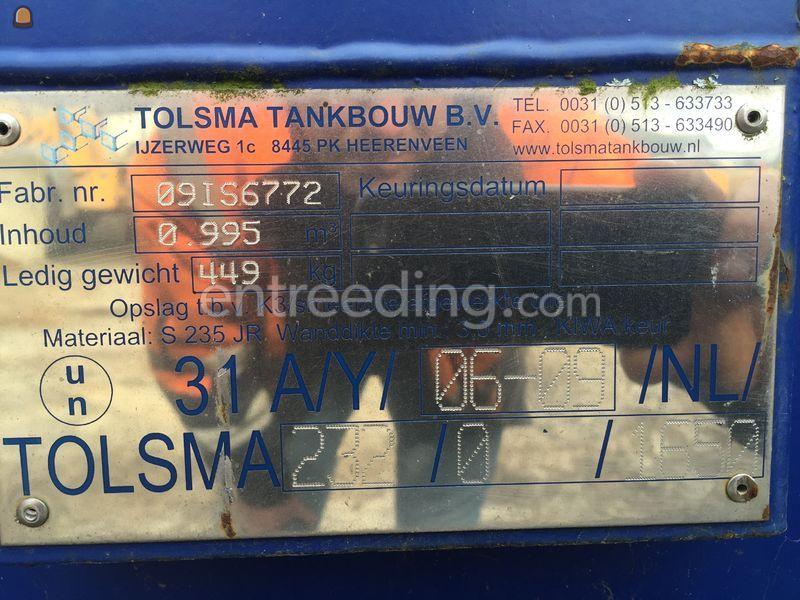 Diverse brandstoftanks en IBC 400 tmt 15000 liter