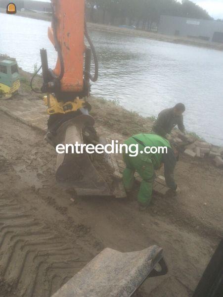 Cat 313D draaikantelstuk