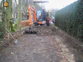 Hitachi ZX35U Omgeving Waalwijk