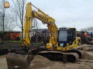 Komatsu PC 130 Omgeving Alphen a/d Rijn