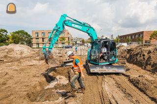 Kobelco SK75SR Omgeving Alphen a/d Rijn
