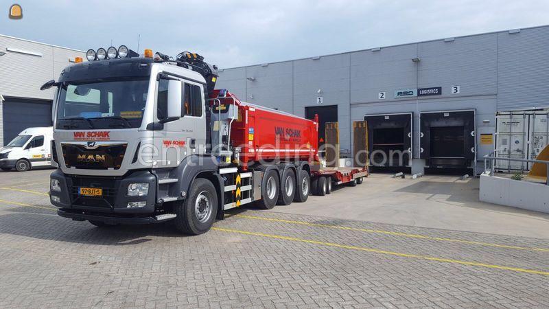 MAN 8x4 autokraan22 T/M