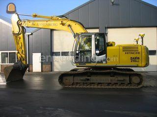 Hitachi 210 met GPS Trim... Omgeving Breda
