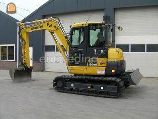 Komatsu PC80MR-3 binnen d... Omgeving Breda