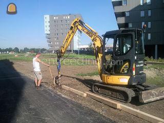 Komatsu PC30MR Omgeving Wijk bij Duurstede