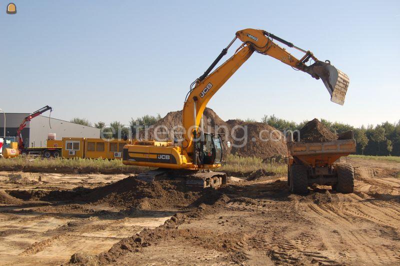 Uitgravingen, ophogingen, grondverzet, etc. met gps of laser