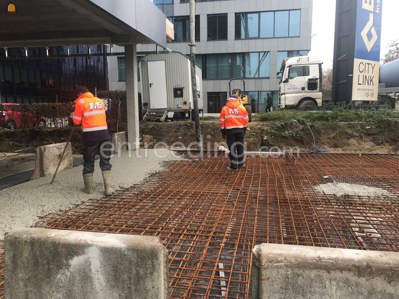 Maken van funderingen