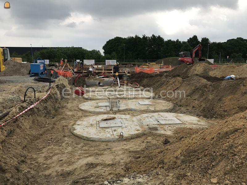 Aanleg volledige rioleringsinfrastructuur