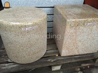 6 Graniet zitblokken Omgeving Leiden