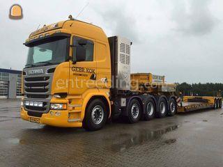 Scania R730 + kuipdieplad... Omgeving Oosterwolde