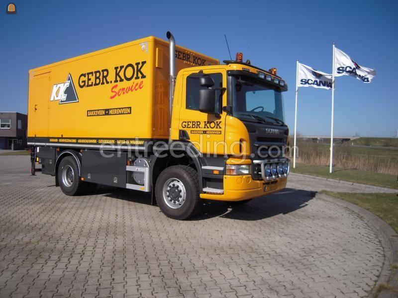 Eigen service Scania P 340 b 4x4