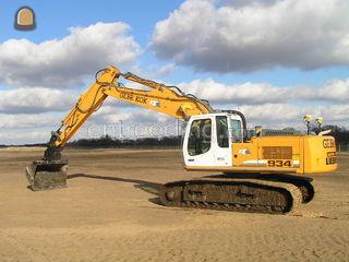 Liebherr R 934 c Omgeving Oosterwolde